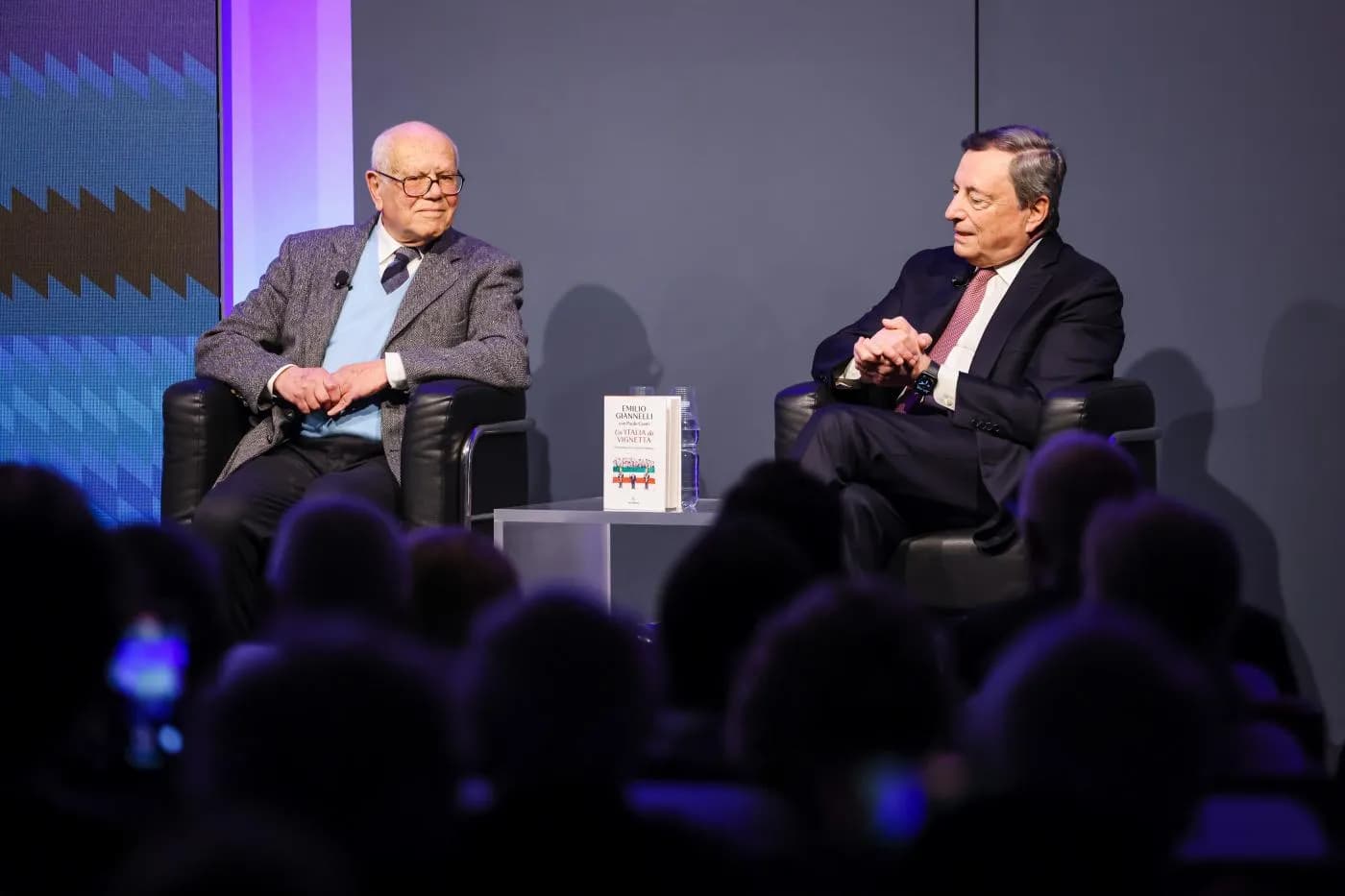 Trenta secondi da Draghi