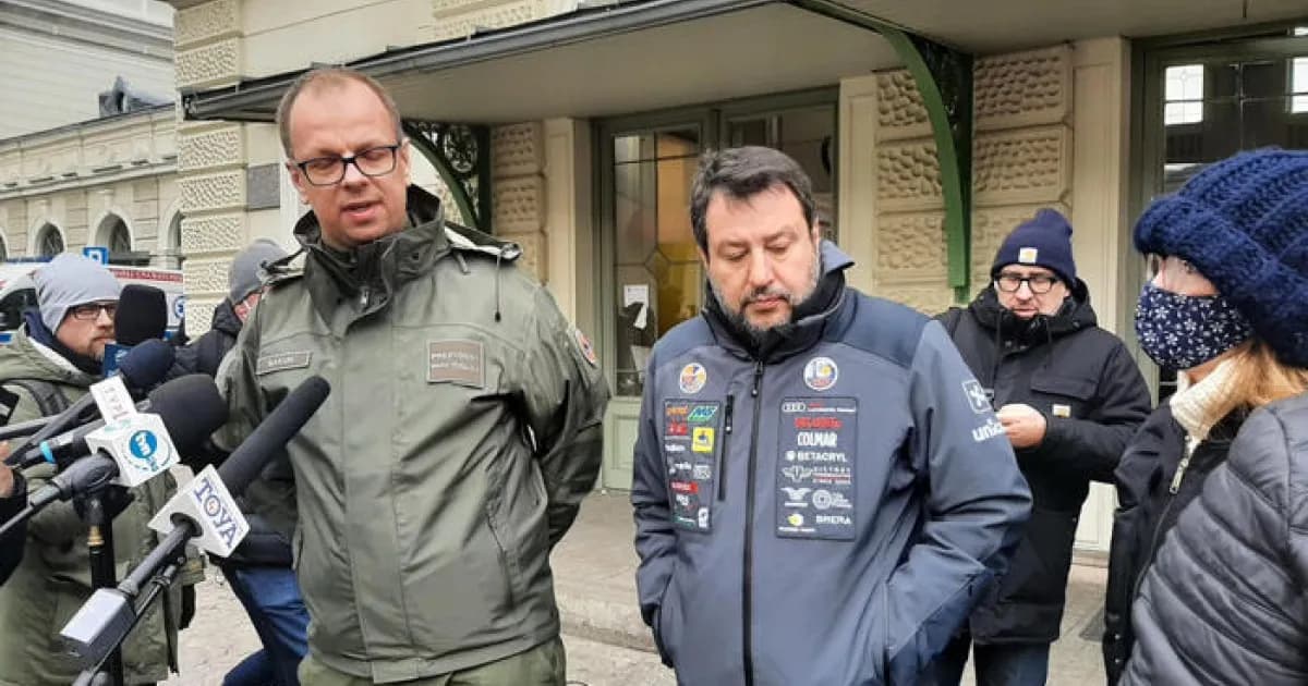 FLASH! Salvini contestato in Polonia. Sindaco: “Non la ricevo, venga con me a condannare Putin”