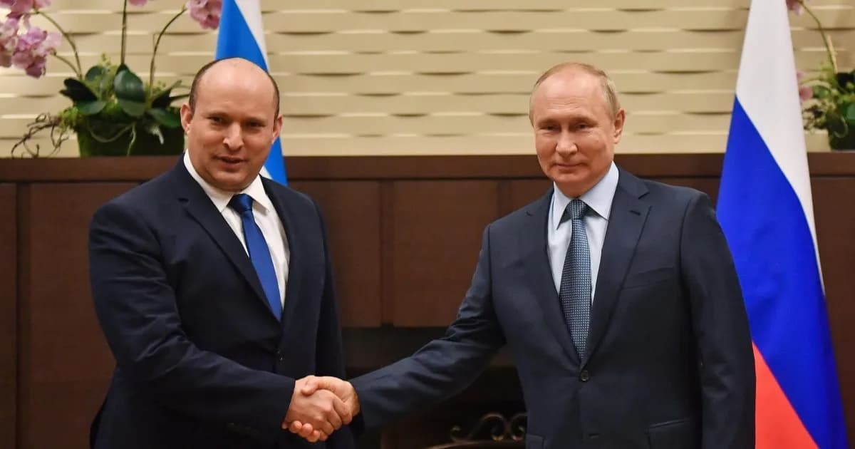 FLASH! Il primo ministro israeliano Bennett si è recato in segreto a Mosca per incontrare Putin