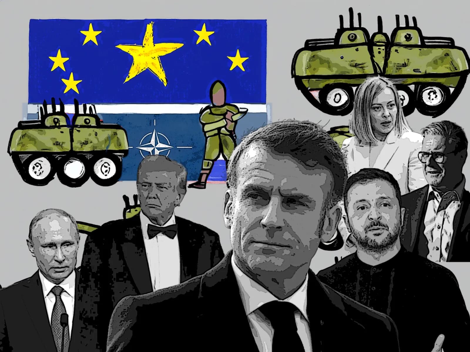 Dentro il vertice di Parigi. Macron e la proposta dello Stato maggiore francese. Tusk e la paura per la Polonia. Meloni, Starmer e i dubbi sulla deterrenza europea