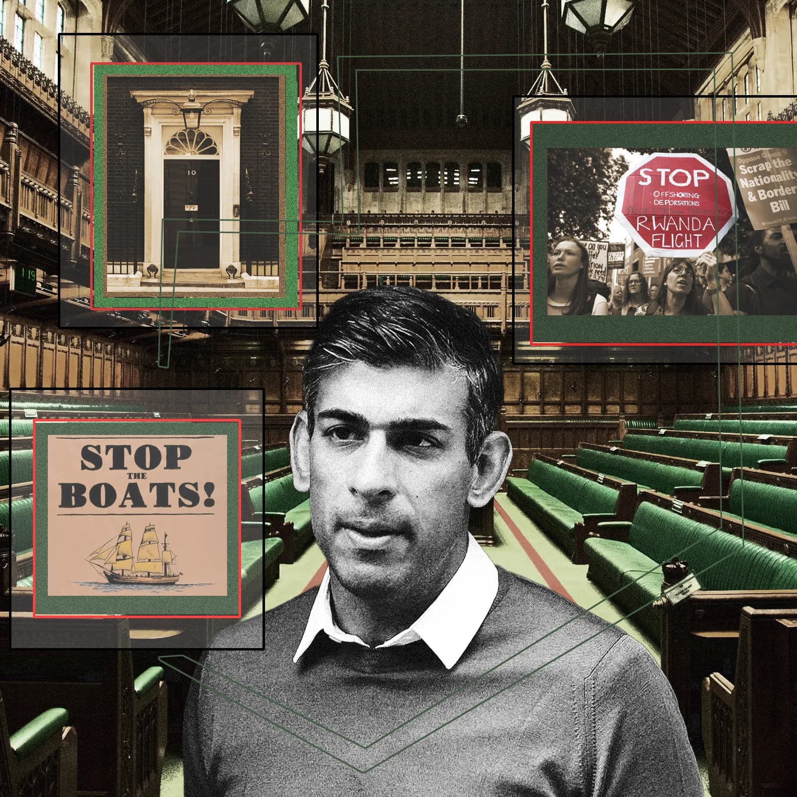 Sunak “all-in” sul Ruanda. Voto ai Comuni sfidando i ribelli Tory. Rischio spallata: pallottoliere, sussurri e strategia di Downing Street