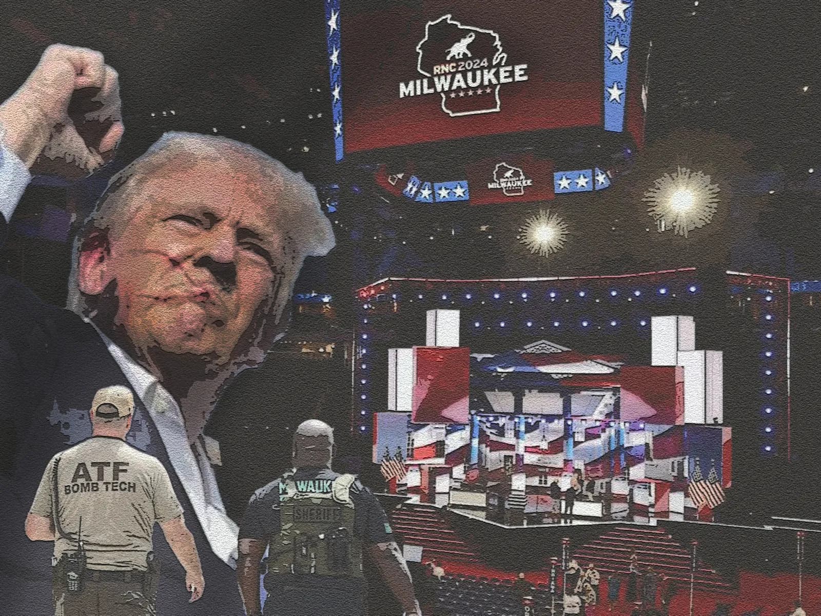 Trump torna e si commuove. Cambia il piano di sicurezza della Convention Repubblicana. FBI e DHS in ansia: il bollettino interno su nuovi atti di violenza