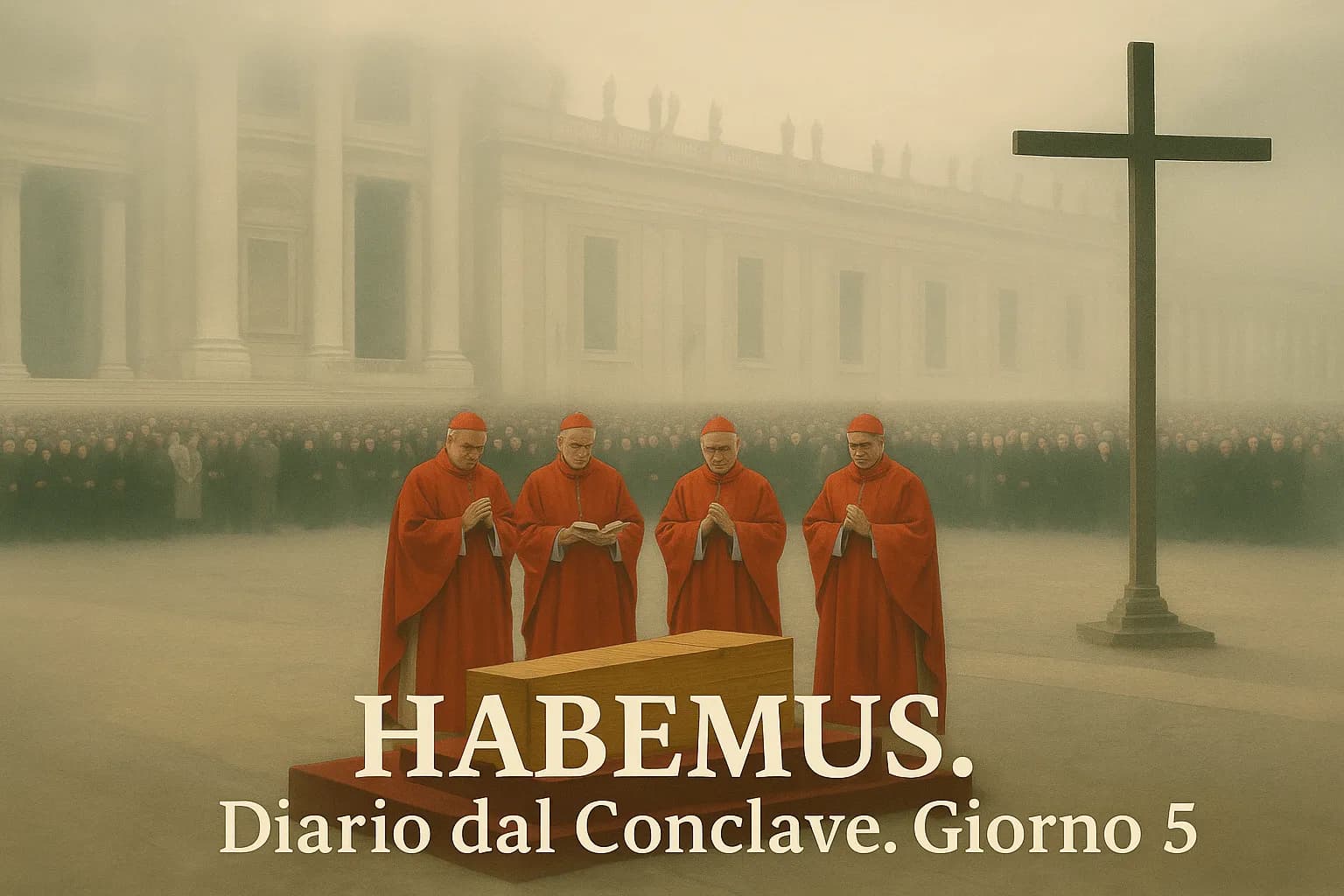HABEMUS, DIARIO DAL CONCLAVE / Giorno 5. La fine e il nuovo inizio. La curiosità dei cardinali per  la “prova generale” di Pietro Parolin