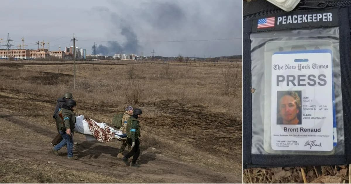 Ucraina: ucciso dai russi Brent Renaud, giornalista americano del NeW York Times