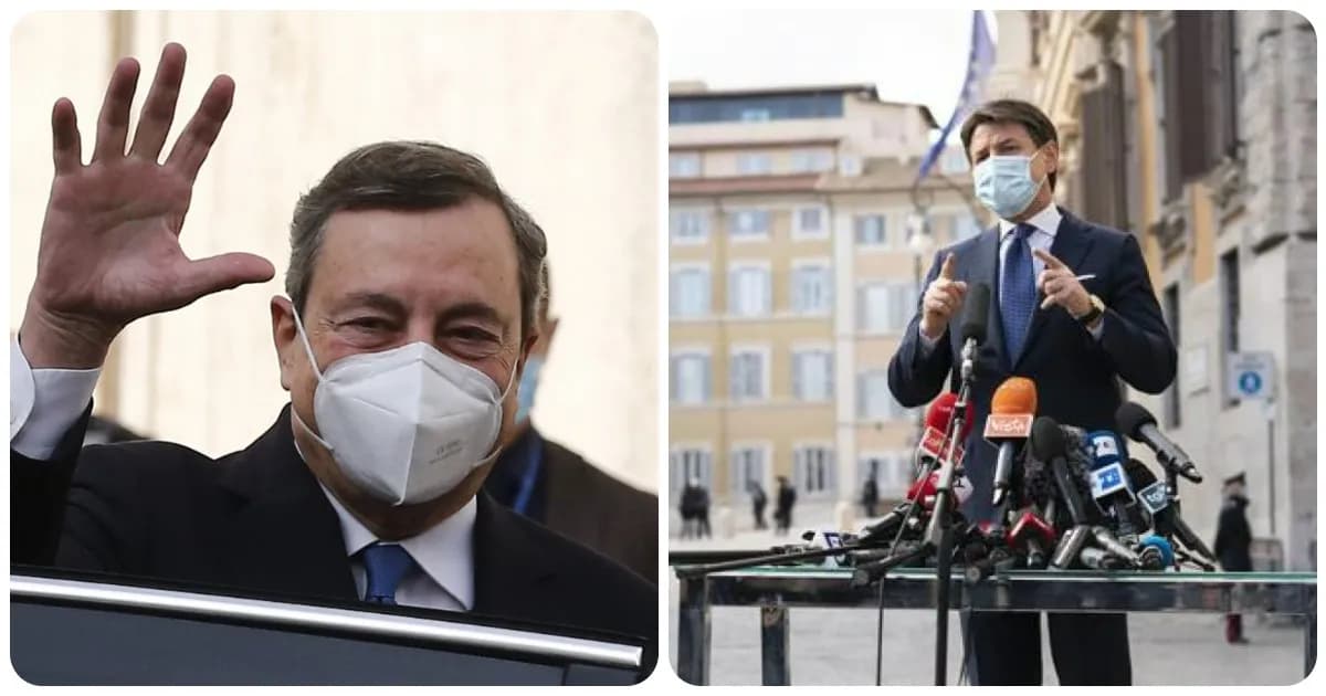 Palazzo Chigi “ciao ciao”: perché adesso Draghi non riceverà più Giuseppe Conte