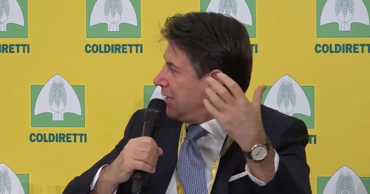 Conte alla Coldiretti: “La terra mi ha trasmesso l’umiltà e il senso del sacrificio” – VIDEO