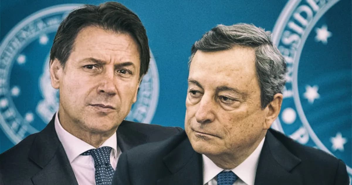 Giuseppe Conte sta preparando un documento anti-Draghi: i dettagli