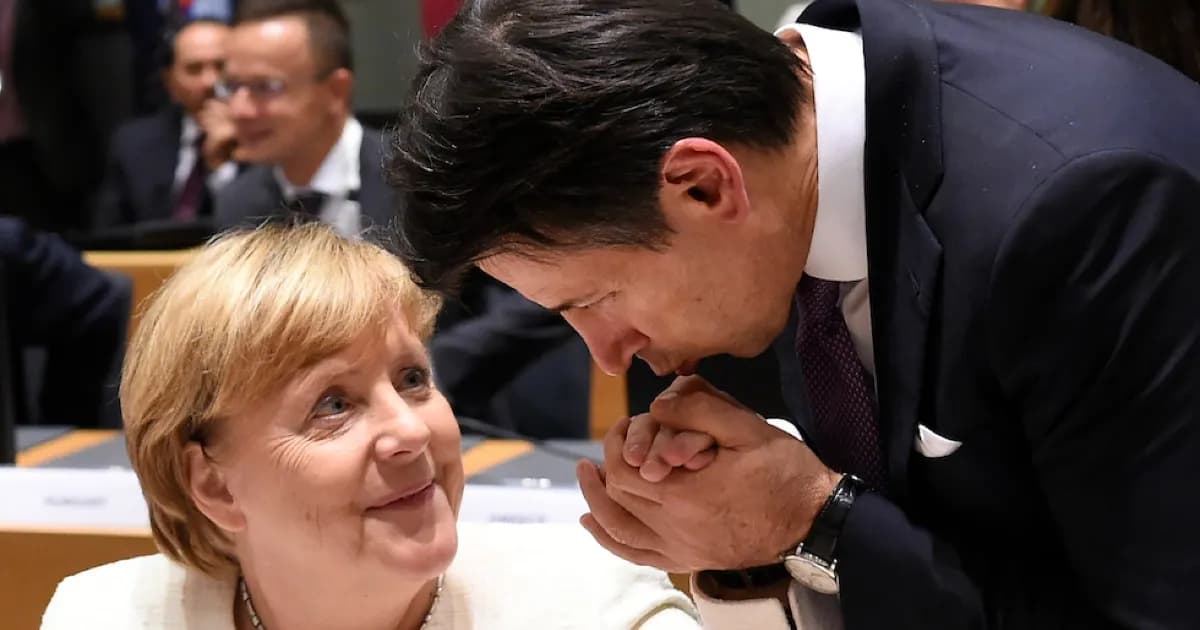L’ego ipertrofico di Conte e la grande bugia su Angela Merkel