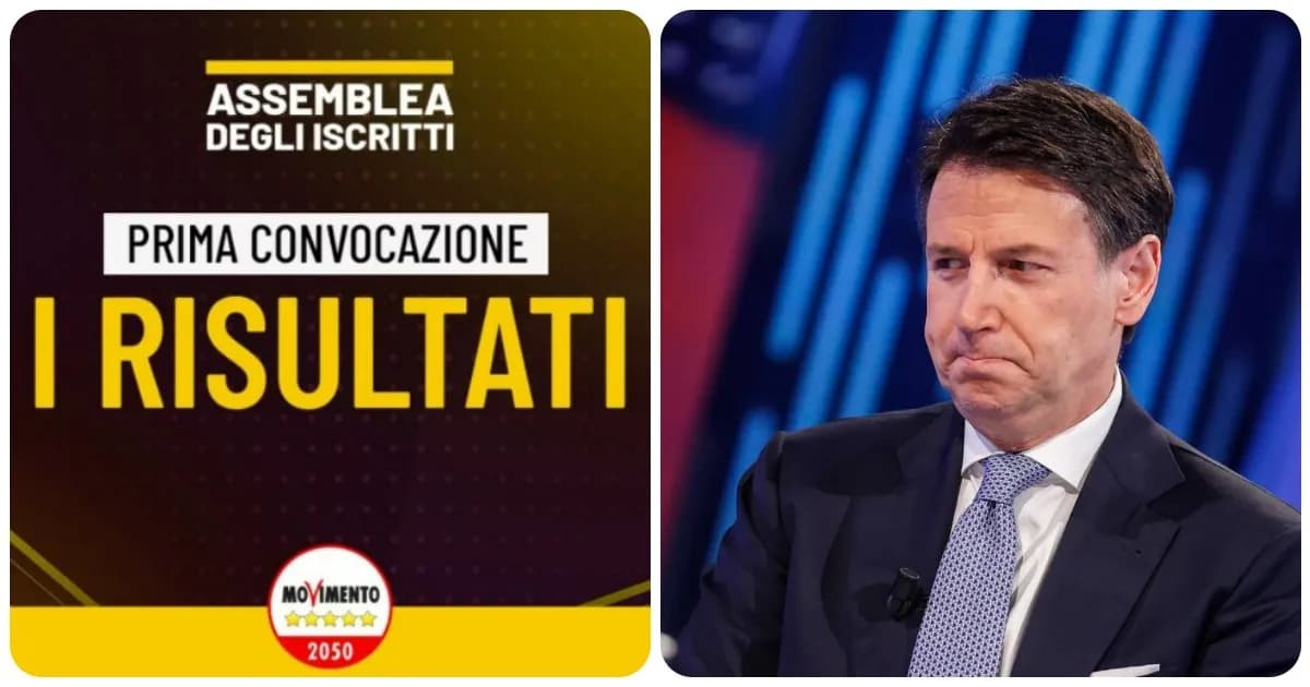 M5s, flop nuovo voto Statuto: Conte molto sotto il quorum (ecco di quanto)