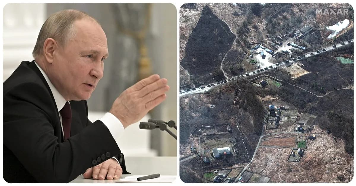 Kiev, convoglio militare russo lungo oltre 60 km: perché è un segnale inquietante per l’Ucraina