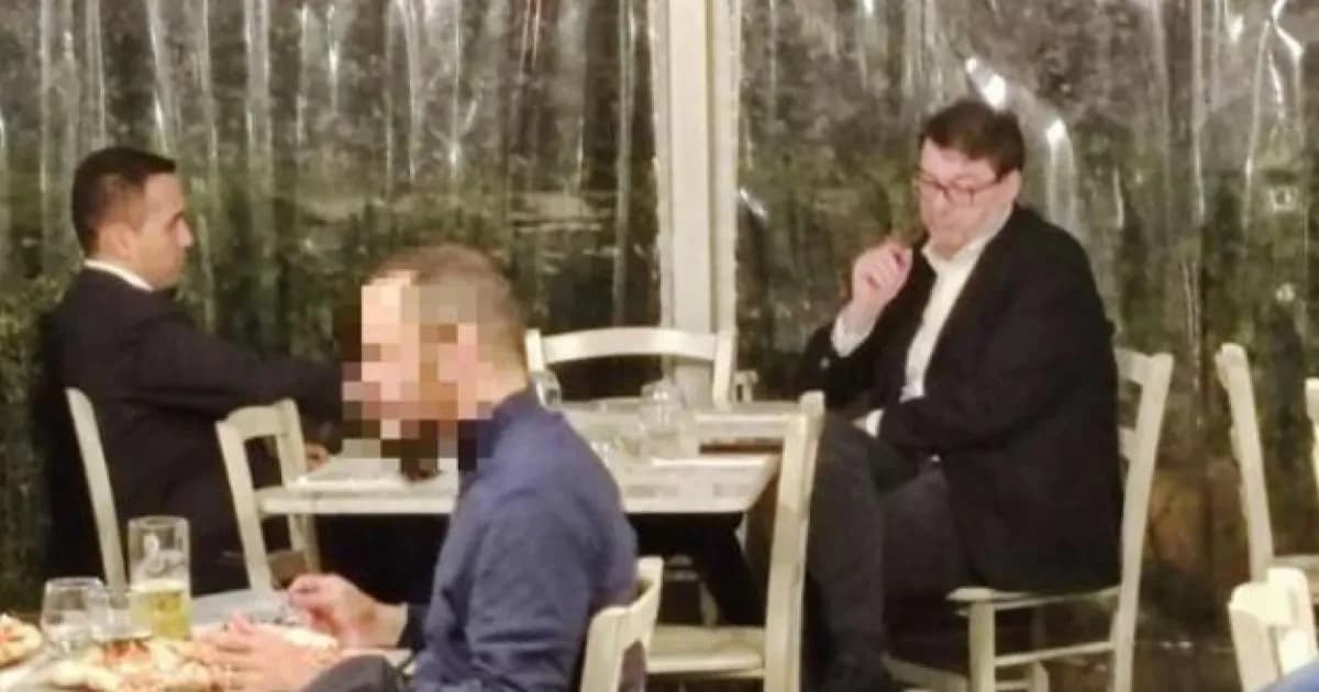 Metti una sera a cena: Di Maio e Giorgetti, la pizza dei separati in casa