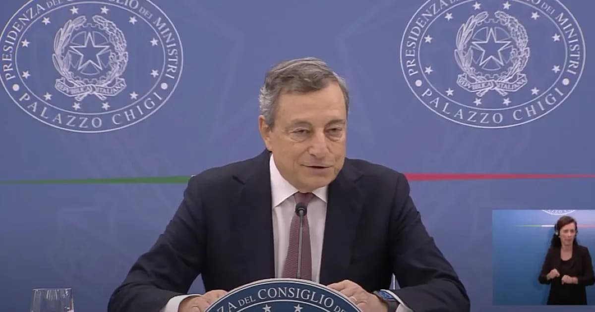 Draghi: “Questo governo ha una credibilità e intende mantenerla” – VIDEO