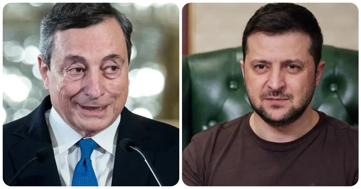 Dal gelo al grande feeling: ora Zelensky punta su Draghi