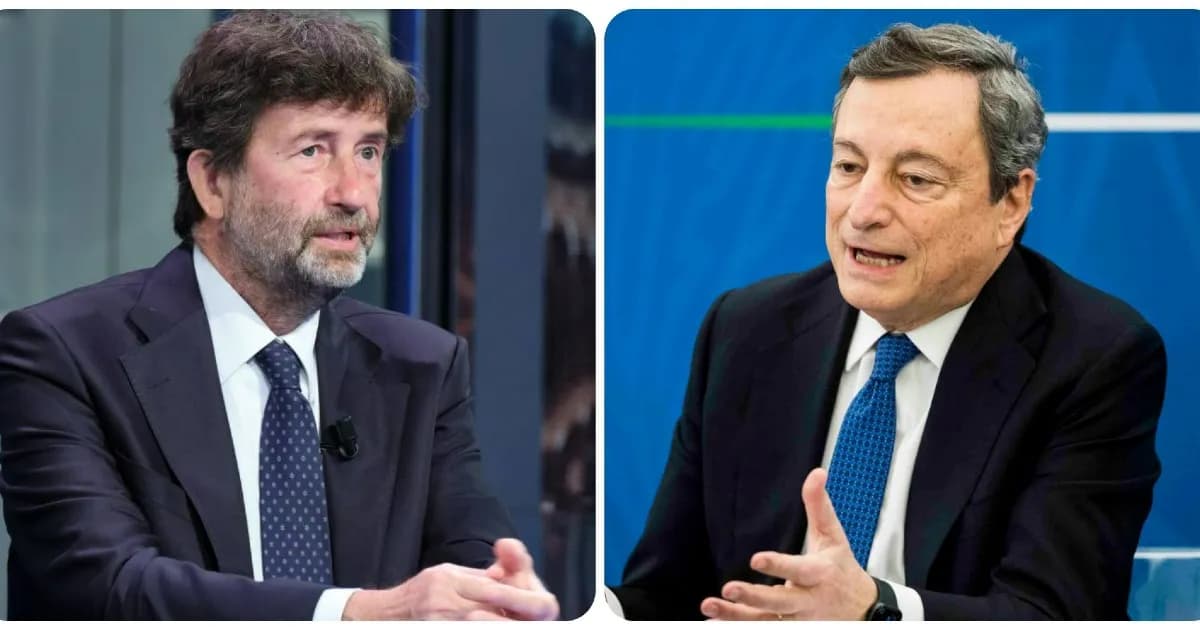 Nuove scintille Draghi-Franceschini: diverbio in Cdm, “eppoi basta…”