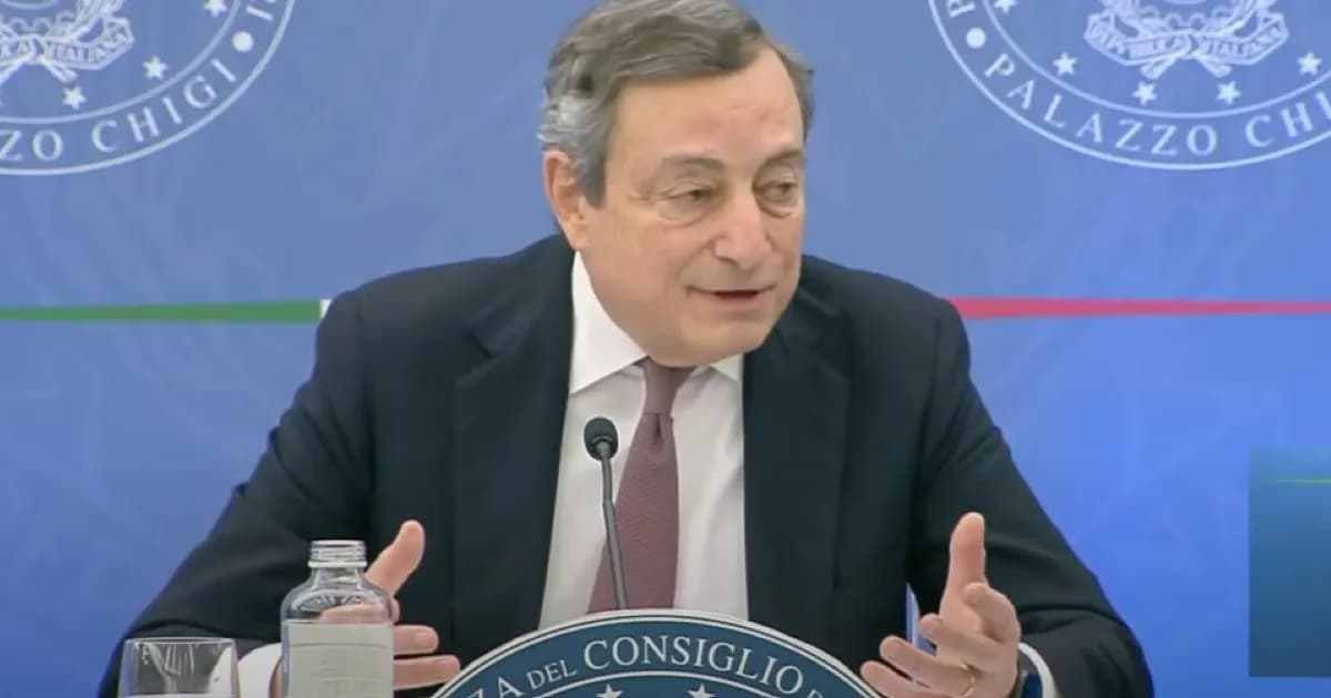 Draghi: “Dicono che non decido più?”. Stoccata a Conte: “In passato…” – VIDEO