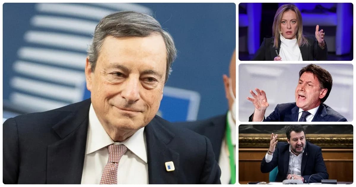 Spese militari: le tre strade (in salita) di Draghi per evitare gli agguati di Conte