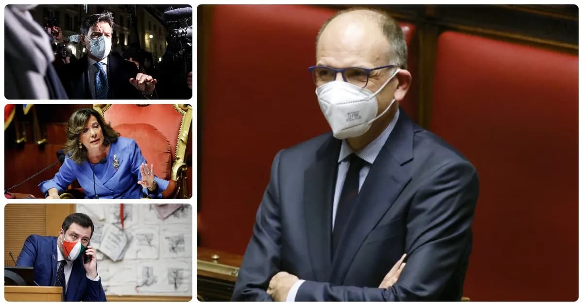 FLASH! Letta: no a Casellati. L’avviso a Conte: “Così salta tutto”