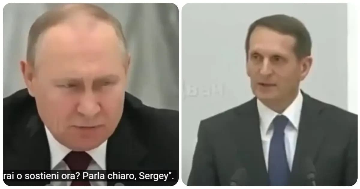 Il potere dello Zar: Putin fulmina il capo delle spie: “Parla chiaro Sergey” – VIDEO TRADOTTO