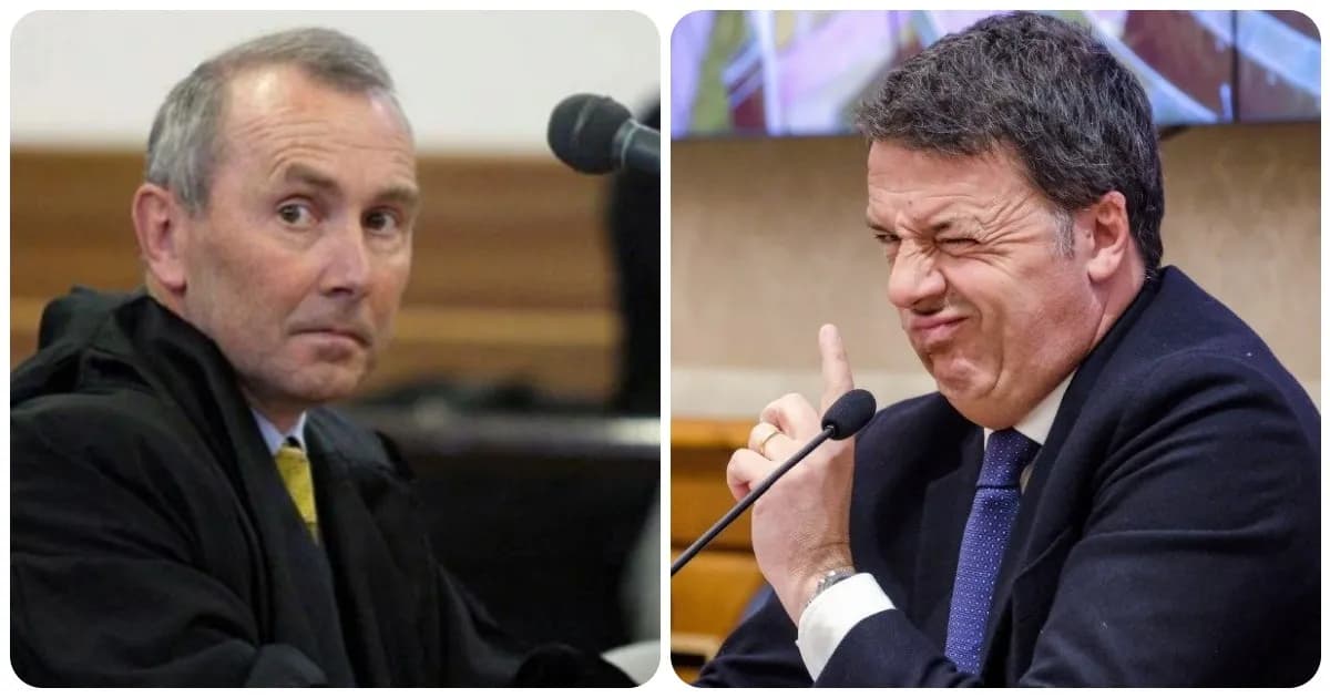 Renzi-Turco: 10 minuti di faccia a faccia infuocato in tribunale. Il pm si avvicina, “e adesso che fa…?”