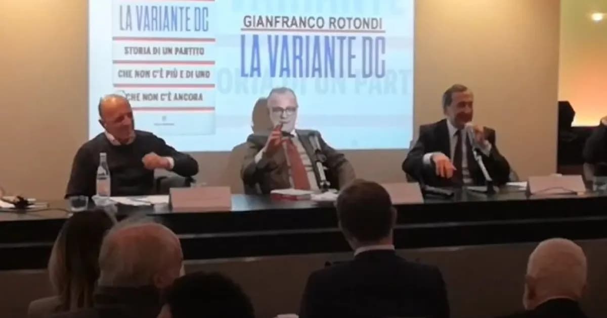Rotondi: “La lobby DC ha riconosciuto in Meloni e Beppe Sala i protagonisti del futuro” – VIDEO