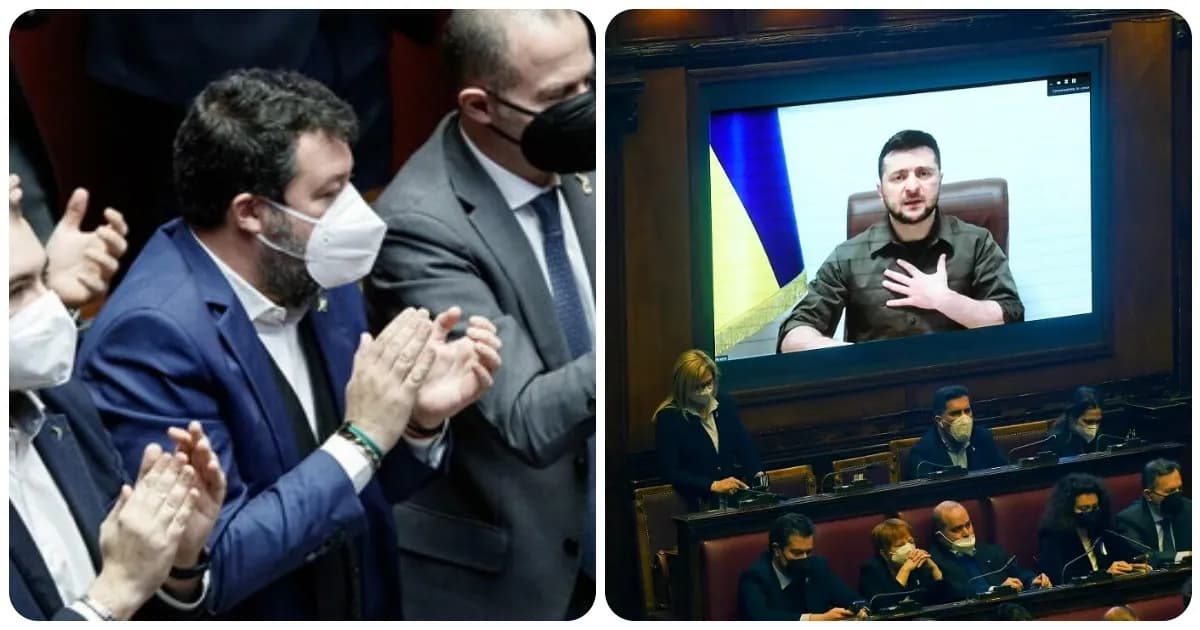 Il clamoroso sgarbo di Salvini verso Draghi: su Zelensky e l’Ucraina si consuma lo “strappo”