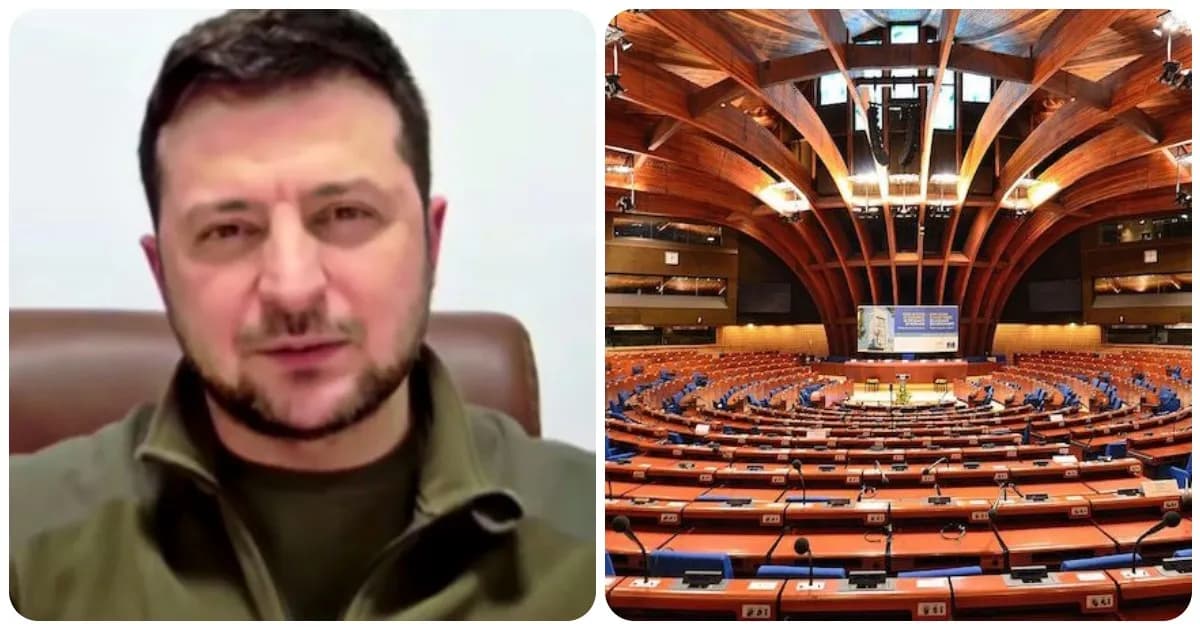 FLASH! Salta discorso Zelensky al Consiglio d’Europa: “Non in grado di intervenire”