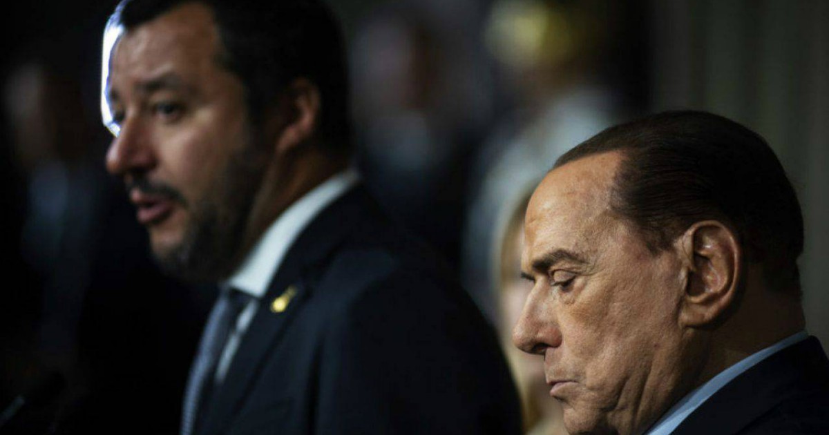 Matteo Salvini e Silvio Berlusconi