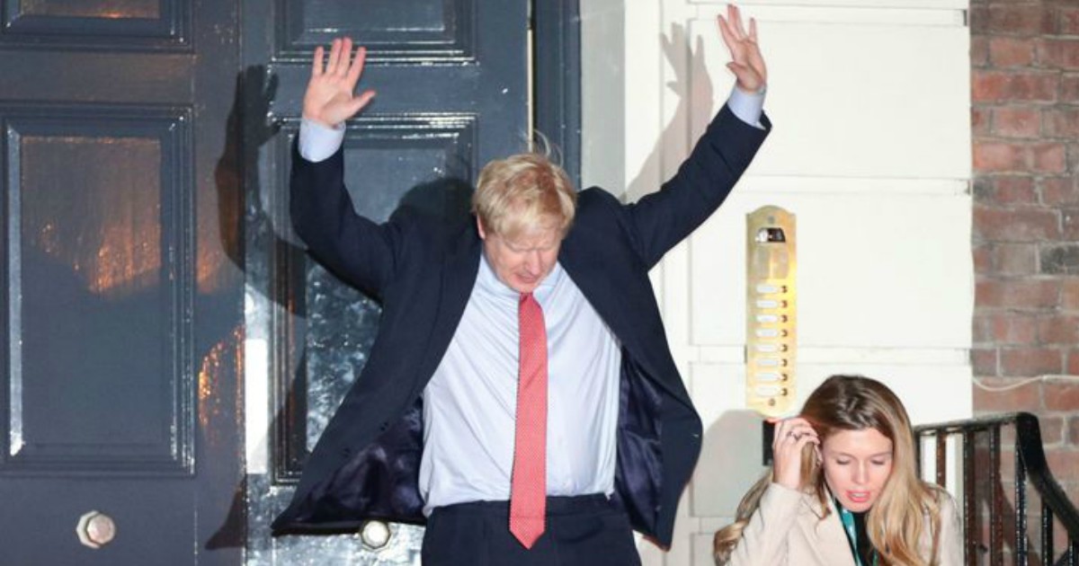 Boris Johnson vince le elezioni
