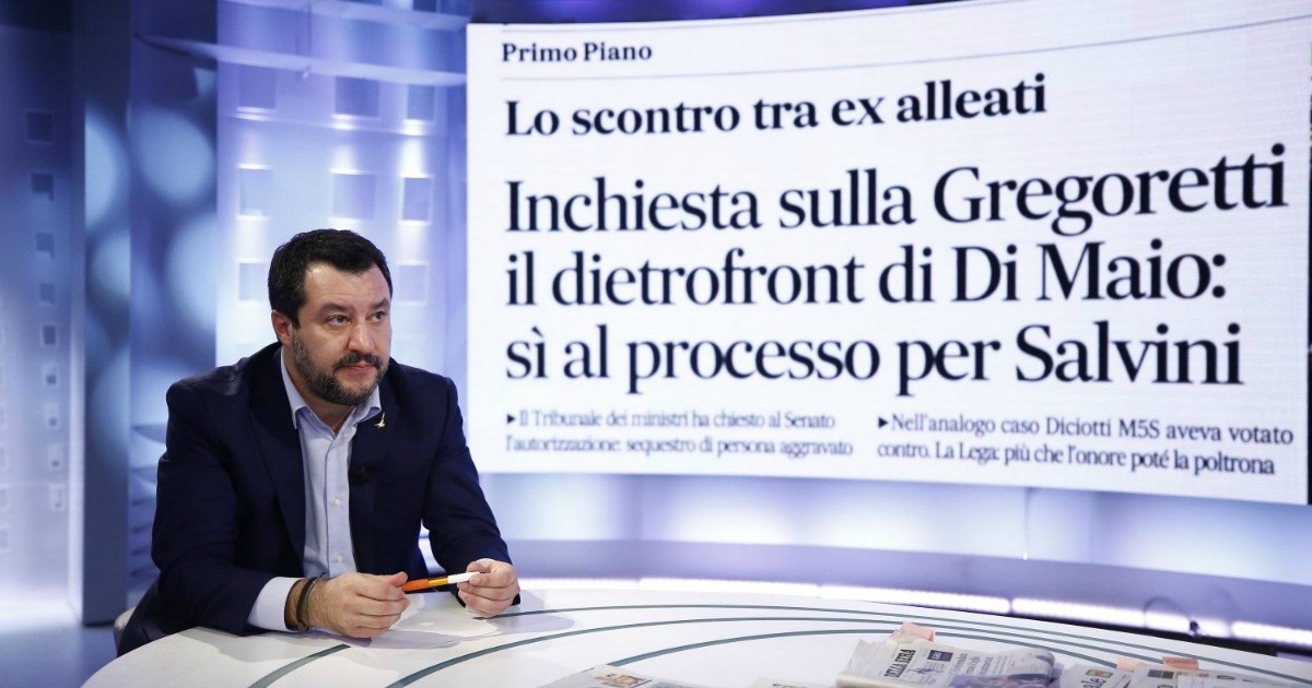 Salvini e il caso della nave Gregoretti