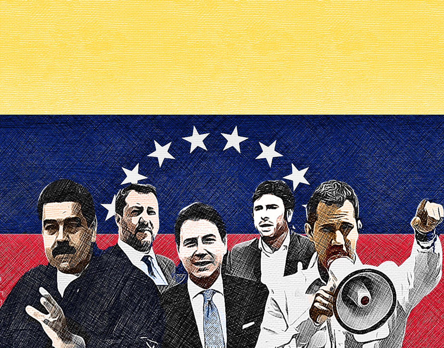 ¡Exclusivo!  Así el gobierno de Conte abandonó a los italianos en Venezuela.  Antecedentes: Alertas de Inteligencia, Relaciones Madureanas en los M5, Ascenso y Caída de Juan Guaidó